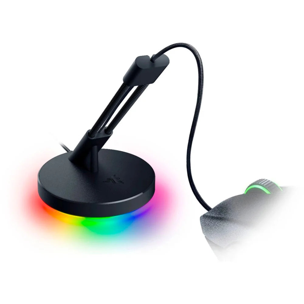 Razer   -   Bungee   V3   Chroma   Mouse   Cord   Management   System   with   Chroma   RGB   -   Black