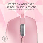 Basilisk Gaming Mouse Quartz PinK
