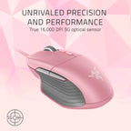 Basilisk Gaming Mouse Quartz PinK