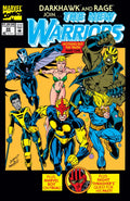The New Warriors #22 (1992) - Darkhawk & Rage Join - Marvel Comics