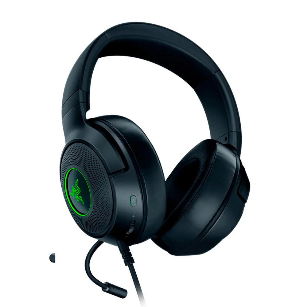 Razer   -   Kraken   V3   X   Wired   7.1   Surround   Sound   Gaming   Headset   for   PC   with   Chroma   RGB   Lighting   -   Black