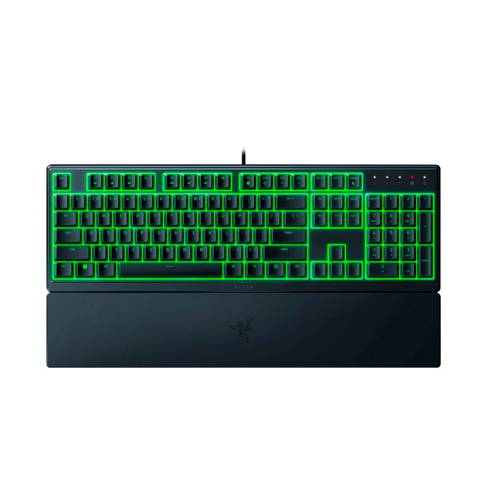 Razer   -   Ornata   V3   X   Full-Size   Wired   Membrane   Gaming   Keyboard   with   Chroma   RGB   Backlighting   -   Black