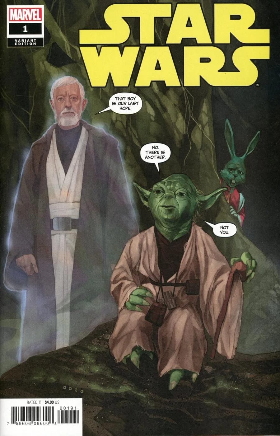 Star Wars #1 (2020) - Phil Noto Premiere Party Variant Cover - Marvel Comics