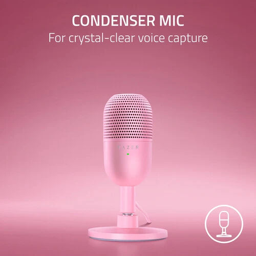 Razer   Seiren   V3   Mini   USB   Microphone   -   Quartz