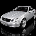 Maisto vintage  silver 1:18 scale 1996 Mercedes-Benz SLK 230