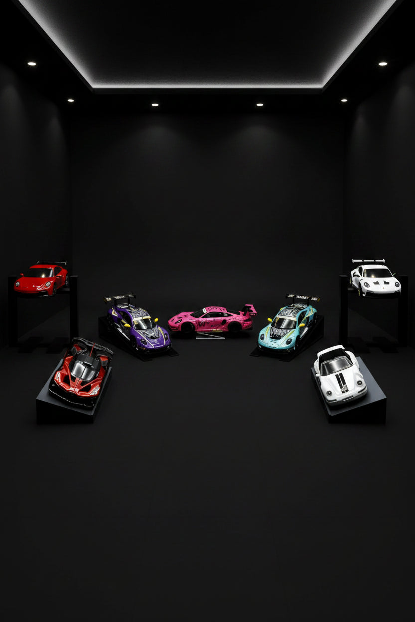 DIORAMA  mini garage ramps and lifts FOR 1/64 scale diecast model cars