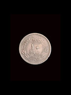 Ottoman Empire 10 Para coin issued during the reign of Sultan Mehmed V Reşad (circa 1909–1918 / AH 1327)