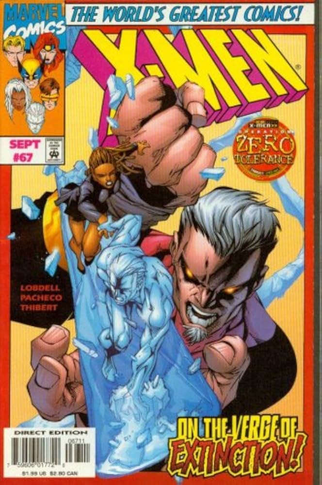 X-Men #67 (1997) - Operation: Zero Tolerance Tie-In - Marvel Comics