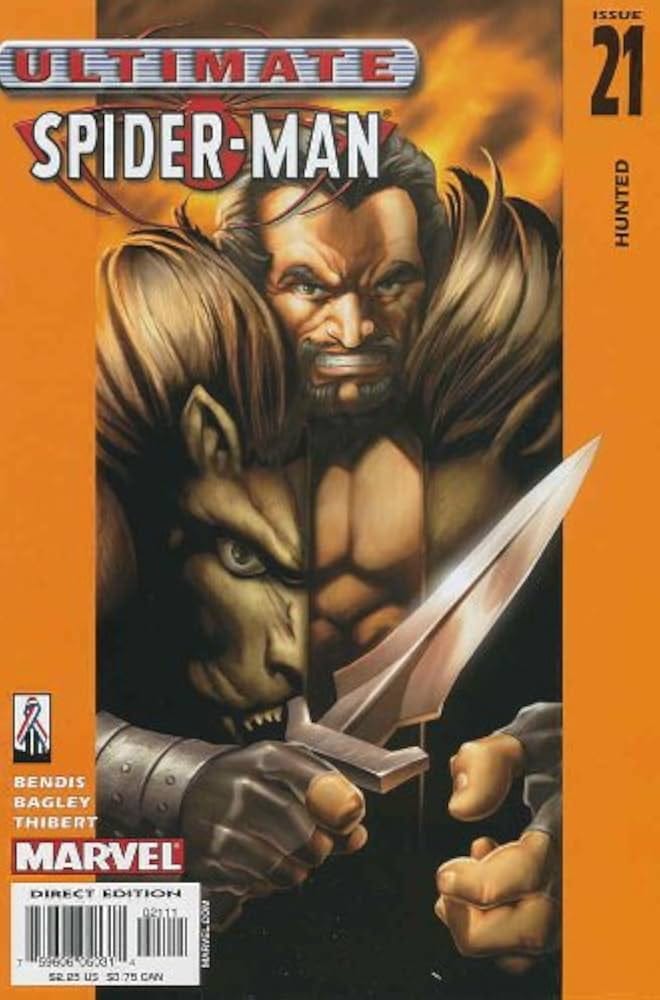 Ultimate Spider-Man #21 (2002) - First Appearance of Kraven the Hunter - Marvel Comics