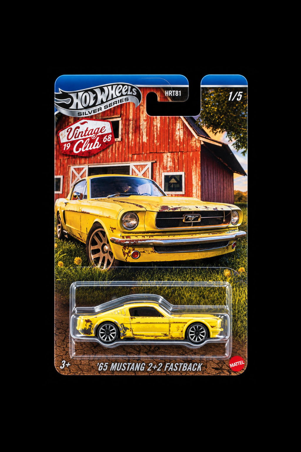 Hot Wheels '65 Mustang 2+2 Fastback Vintage Club 1968 collection