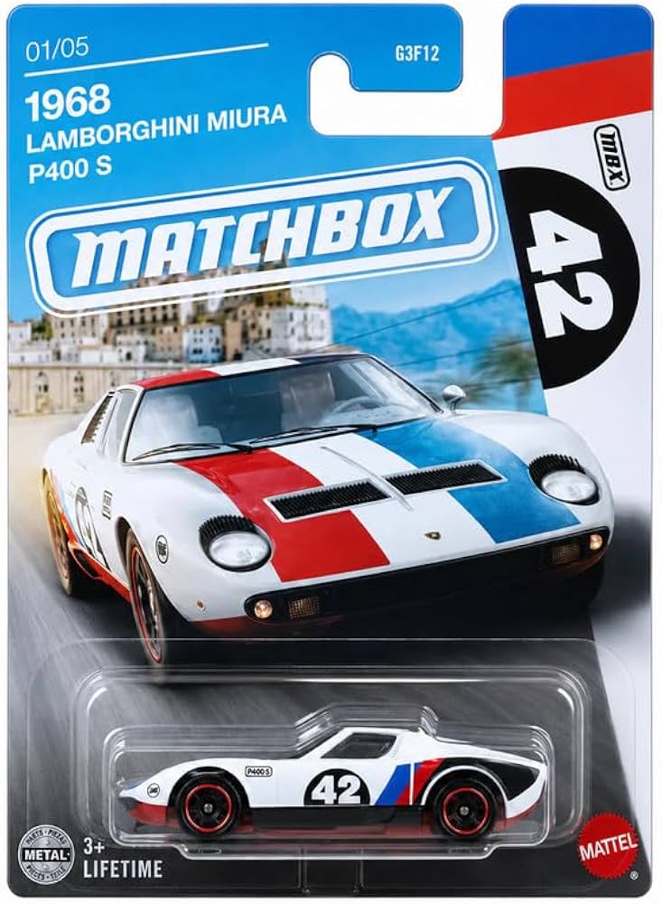 Matchbox 1968 Lamborghini Miura P400 S