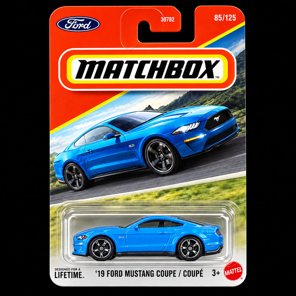 Matchbox 1:64 scale '19 Ford Mustang Coupe