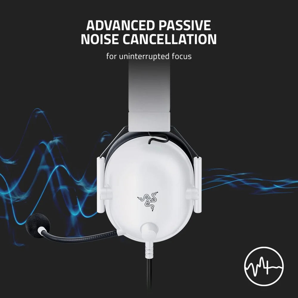 Razer   Black   Shark   V2   X   -   Gaming   Headset   -   White