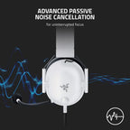 Razer   Black   Shark   V2   X   -   Gaming   Headset   -   White