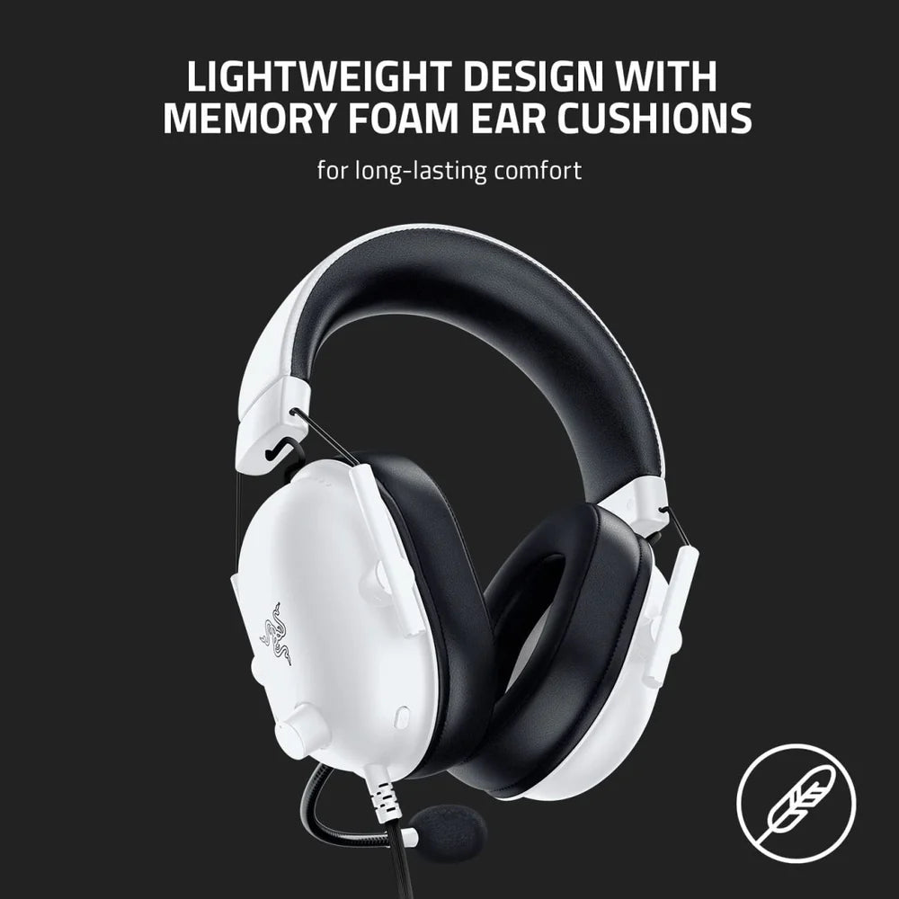 Razer   Black   Shark   V2   X   -   Gaming   Headset   -   White