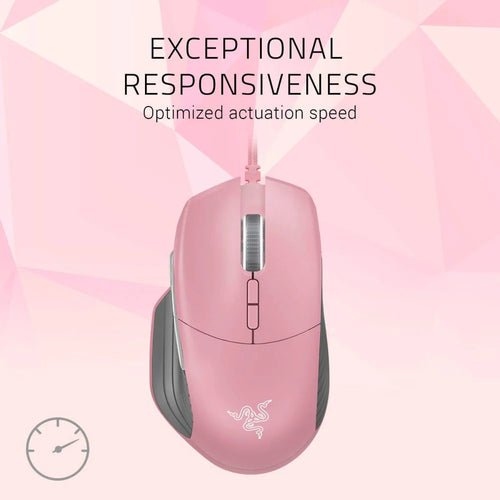 Basilisk Gaming Mouse Quartz PinK