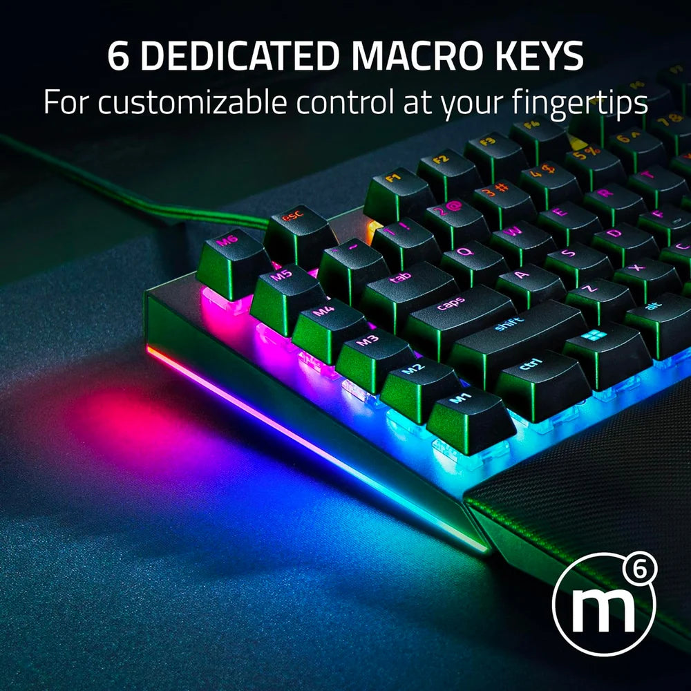 Razer   BlackWidow   V4   -Green   Mechanical   Switches