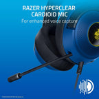 Razer   Kraken   V3   X   Wired   USB   Gaming   Headset:   285g   Lightweight   Build   -   Triforce   40mm   Drivers   -   HyperClear   Cardioid   Mic   -   7.1   Surround   Sound   -   Chroma   RGB   Lighting   -   Fortnite   Edition