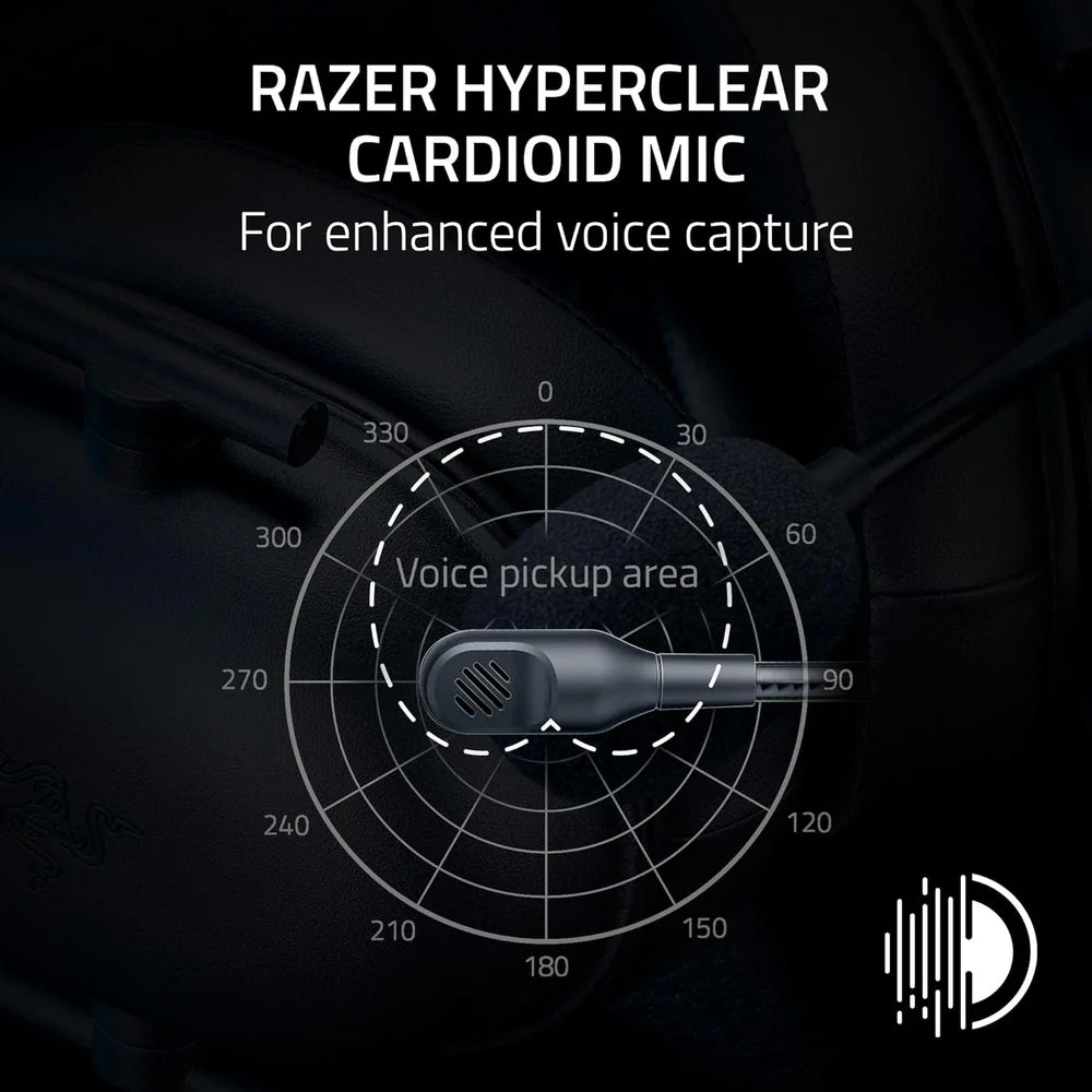 Razer   BlackShark   V2   X   (PlayStation)   -   Wired   Esports   Headset   for   PlayStation   console   (PS5)