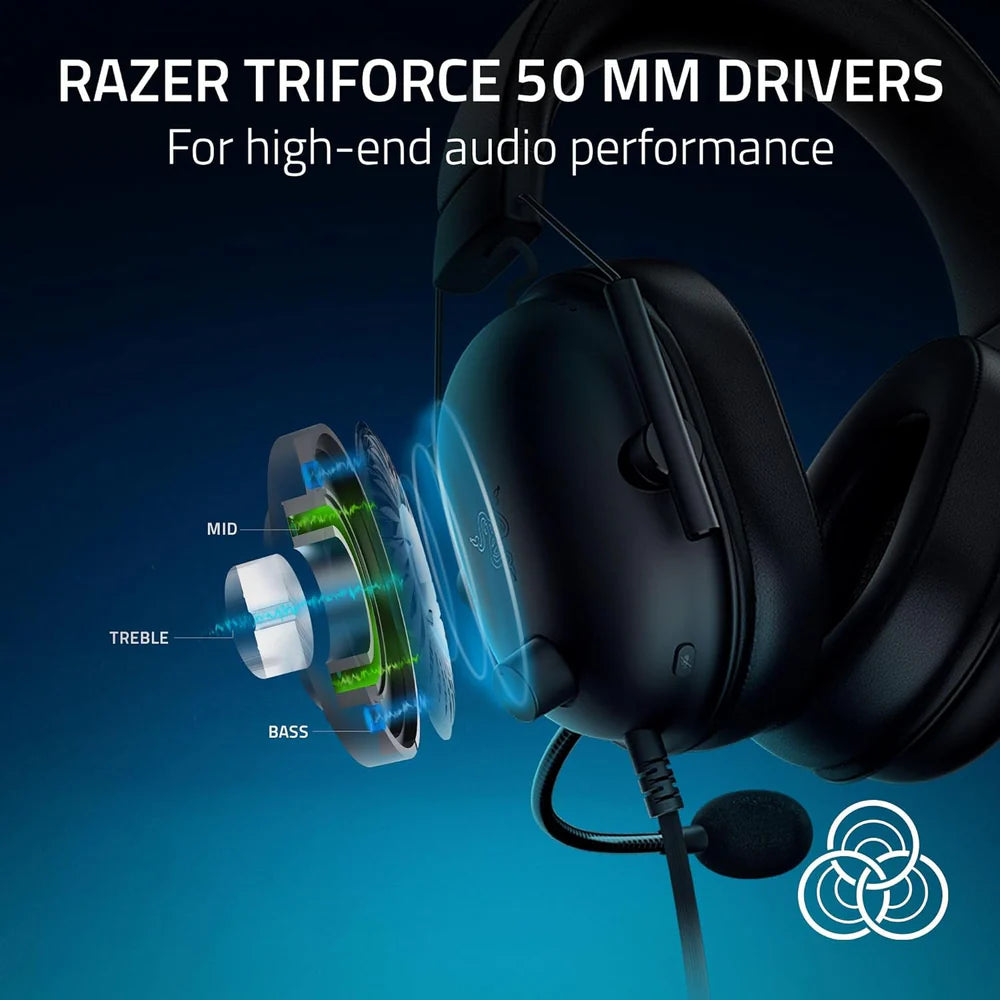 Razer   BlackShark   V2   X   (PlayStation)   -   Wired   Esports   Headset   for   PlayStation   console   (PS5)