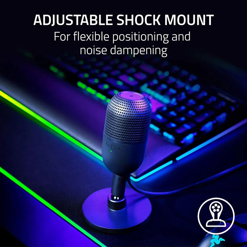 Razer   Seiren   V3   Mini   USB   Microphone   White