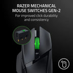 Razer   Basilisk   V3   X   HyperSpeed   -   Customizable   Wireless   Gaming   Mouse
