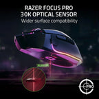 Razer   Basilisk   V3   Pro   -   Customizable   Wireless   Gaming   Mouse   -   White