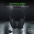 Razer   BlackShark   V2   Pro   Wireless   Gaming   Headset:   THX   7.1   Spatial   Surround   Sound   -   50mm   Drivers   -   Detachable   Mic   -   for   PC,   PS5,   PS4,   Switch,   White