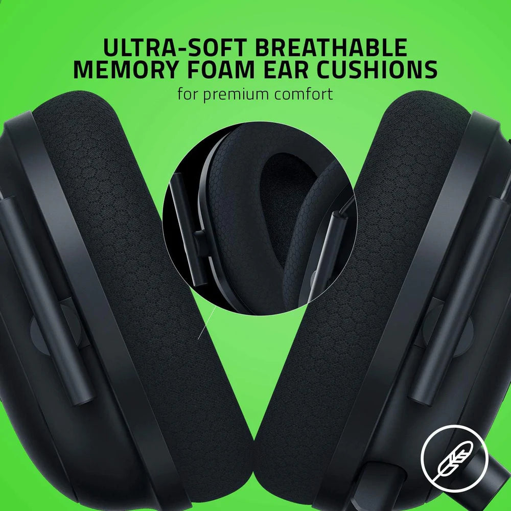 Razer   BlackShark   V2   Pro   Wireless   Gaming   Headset:   THX   7.1   Spatial   Surround   Sound   -   50mm   Drivers   -   Detachable   Mic   -   for   PC,   PS5,   PS4,   Switch,   White