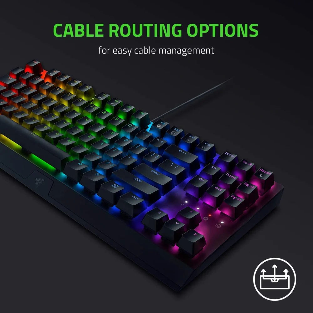 Razer   Blackwidow   V3   Tenkeyless   -   Mechanical   Gaming   Keyboard   (Yellow   Switch)-   Black