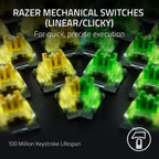 Razer   BlackWidow   V4   Pro   -   Mechanical   Gaming   Keyboard   (Green   Switch)   -   US   Layout
