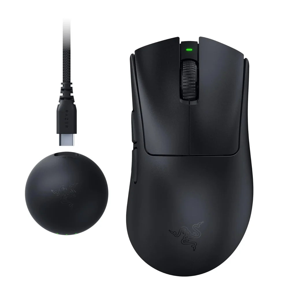 Razer   DeathAdder   V4   Pro   Wireless   Esports   Gaming   Mouse black