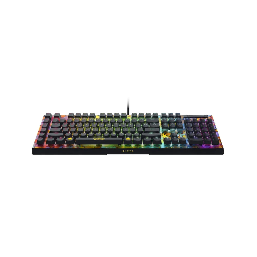 Razer   BlackWidow   V4   X   Mechanical   Gaming   Keyboard   Pokémon   Kanto   Starters   Edition