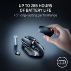 Razer   Basilisk   V3   X   HyperSpeed   -   Customizable   Wireless   Gaming   Mouse