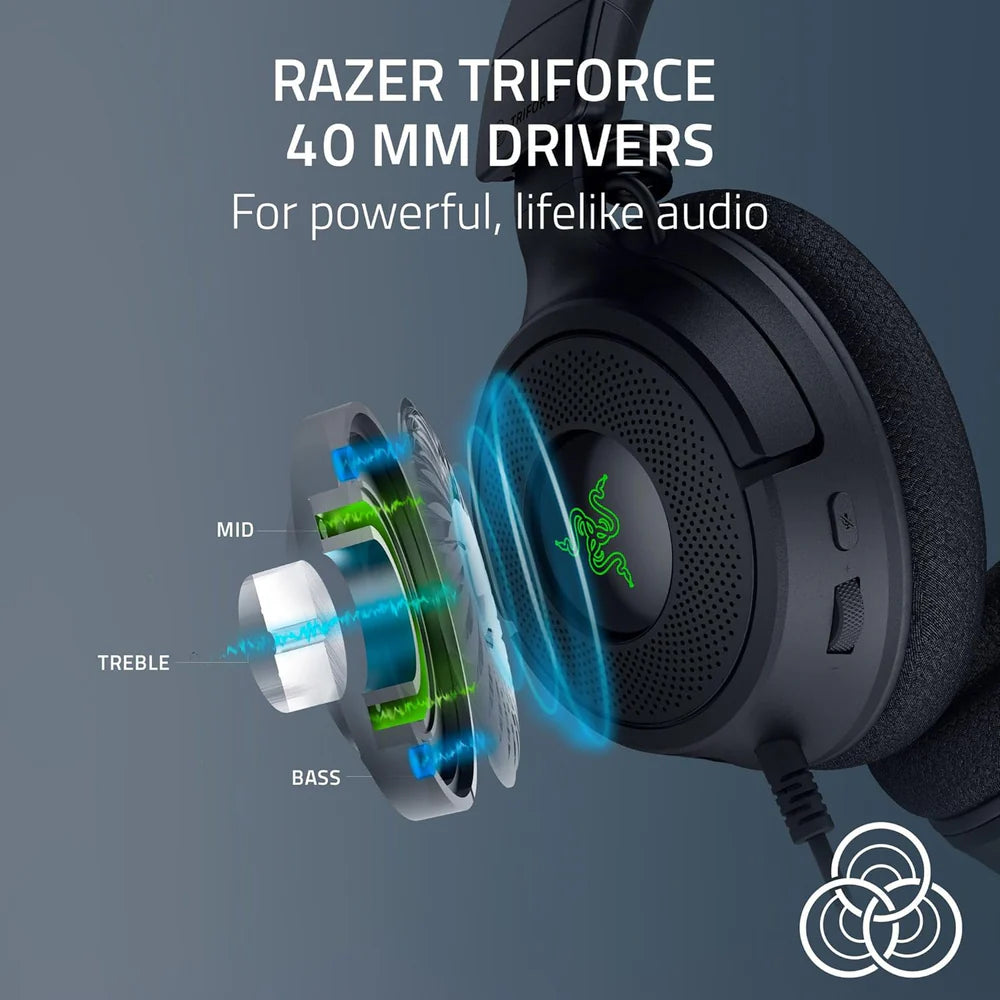 Razer   Kraken   V4   X   -   Wired   PC   Gaming   Headset