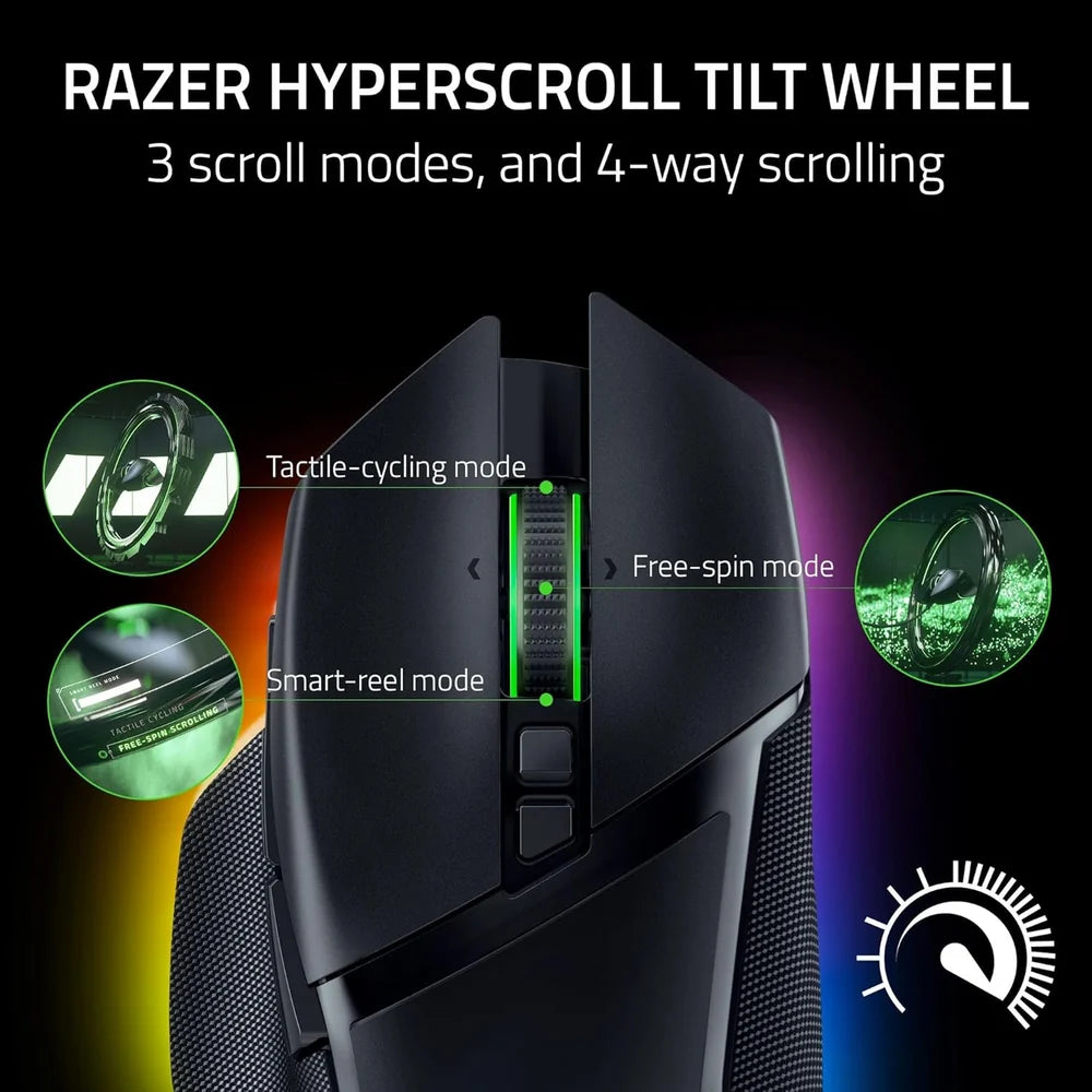 Razer   Basilisk   V3   Pro   -   Customizable   Wireless   Gaming   Mouse