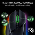 Razer   Basilisk   V3   Pro   -   Customizable   Wireless   Gaming   Mouse   -   White