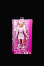 Barbie Deluxe Style Doll #9 with Blonde Hair in Pink Denim Outfit