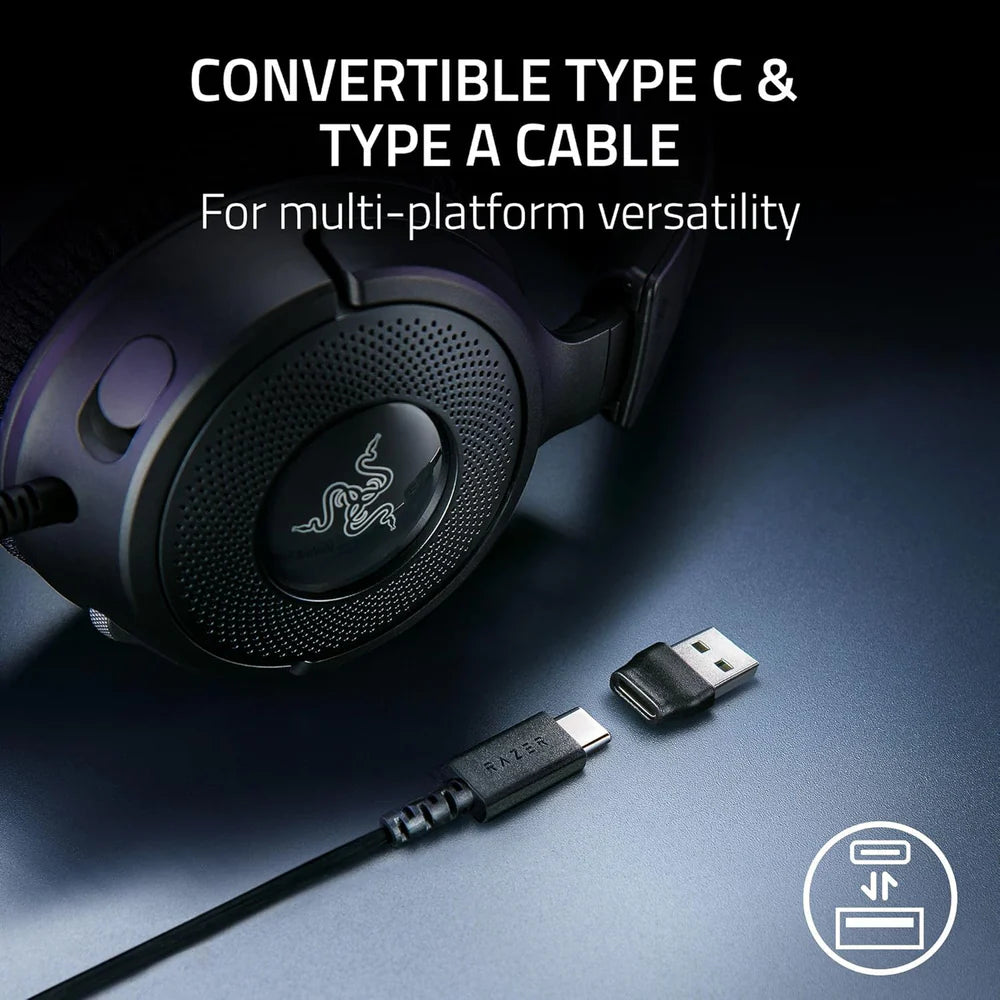 Razer   Kraken   V4   X   -   Wired   PC   Gaming   Headset
