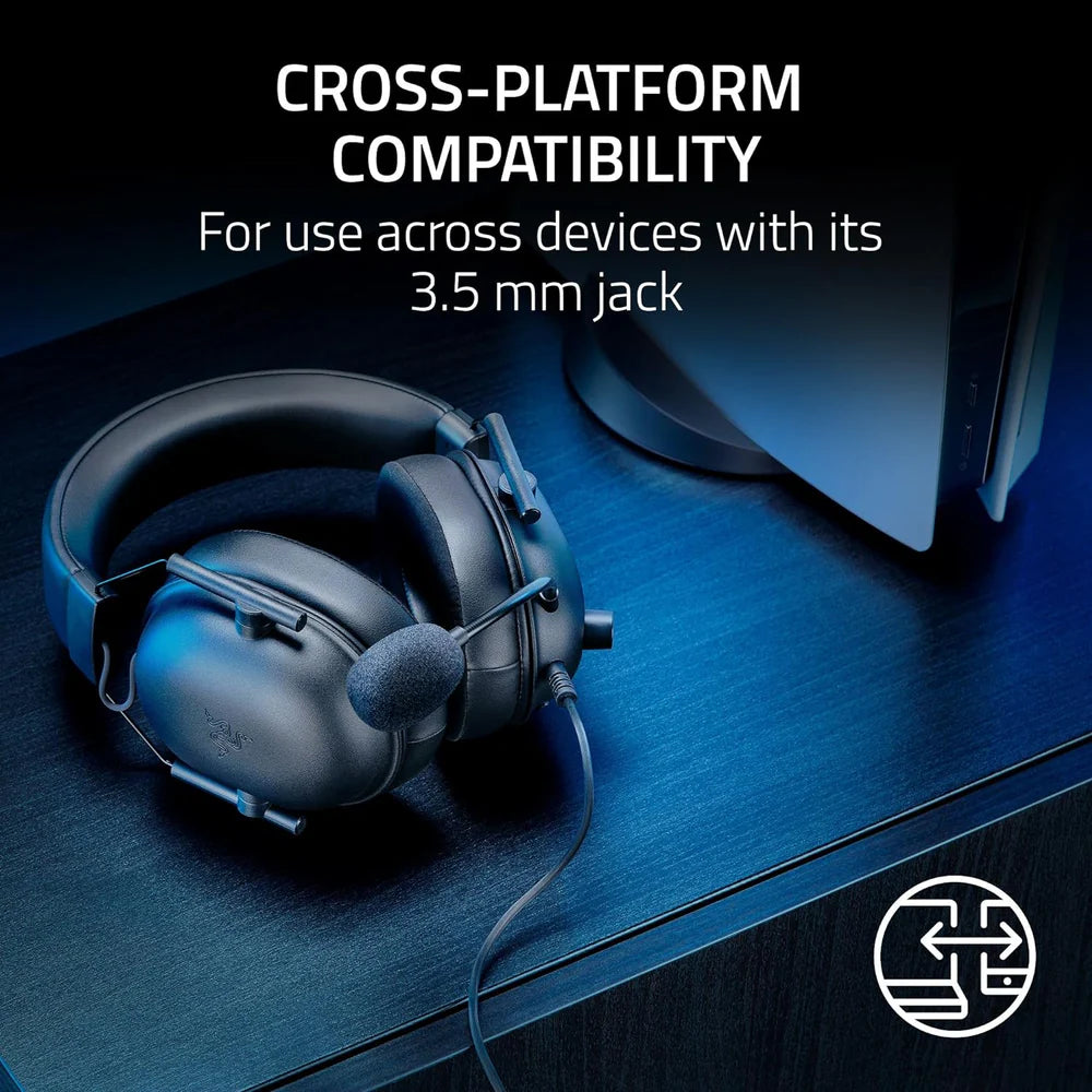 Razer   BlackShark   V2   X   (PlayStation)   -   Wired   Esports   Headset   for   PlayStation   console   (PS5)