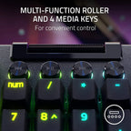 Razer   BlackWidow   V4   Pro   -   Mechanical   Gaming   Keyboard   (Green   Switch)   -   US   Layout