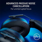 Razer   BlackShark   V2   X   (PlayStation)   -   Wired   Esports   Headset   for   PlayStation   console   (PS5)