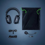 Razer   BlackShark   V2   Pro   Wireless   Gaming   Headset:   THX   7.1   Spatial   Surround   Sound   -   50mm   Drivers   -   Detachable   Mic   -   for   PC,   PS5,   PS4,   Switch,   Black