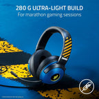 Razer   Kraken   V3   X   Wired   USB   Gaming   Headset:   285g   Lightweight   Build   -   Triforce   40mm   Drivers   -   HyperClear   Cardioid   Mic   -   7.1   Surround   Sound   -   Chroma   RGB   Lighting   -   Fortnite   Edition