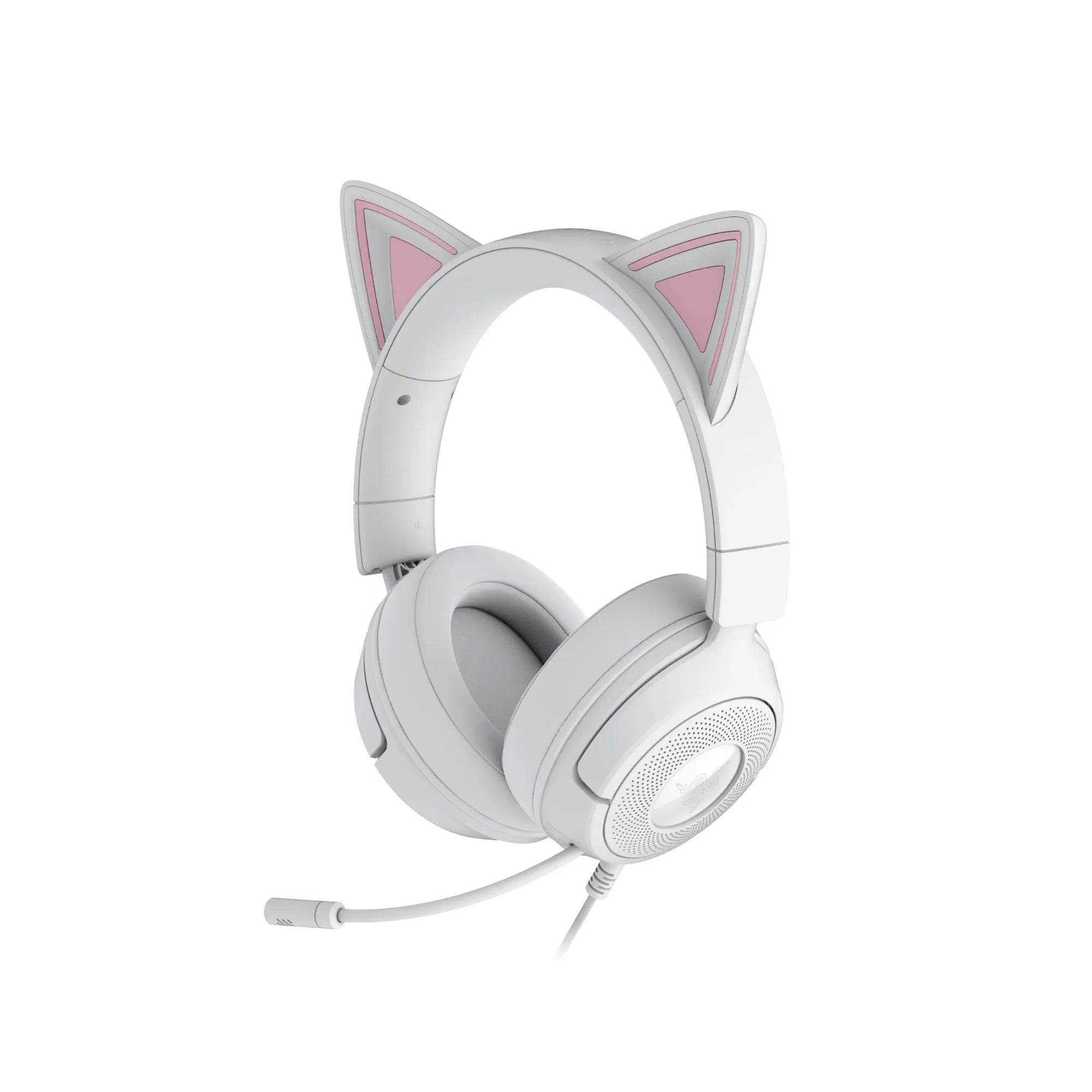 Razer   Kraken   Kitty   V3   X   -   Wired   Headset   with   Kitty   Ears White