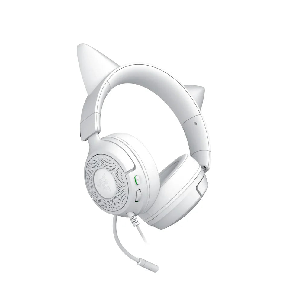 Razer   Kraken   Kitty   V3   X   -   Wired   Headset   with   Kitty   Ears White