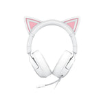 Razer   Kraken   Kitty   V3   X   -   Wired   Headset   with   Kitty   Ears White
