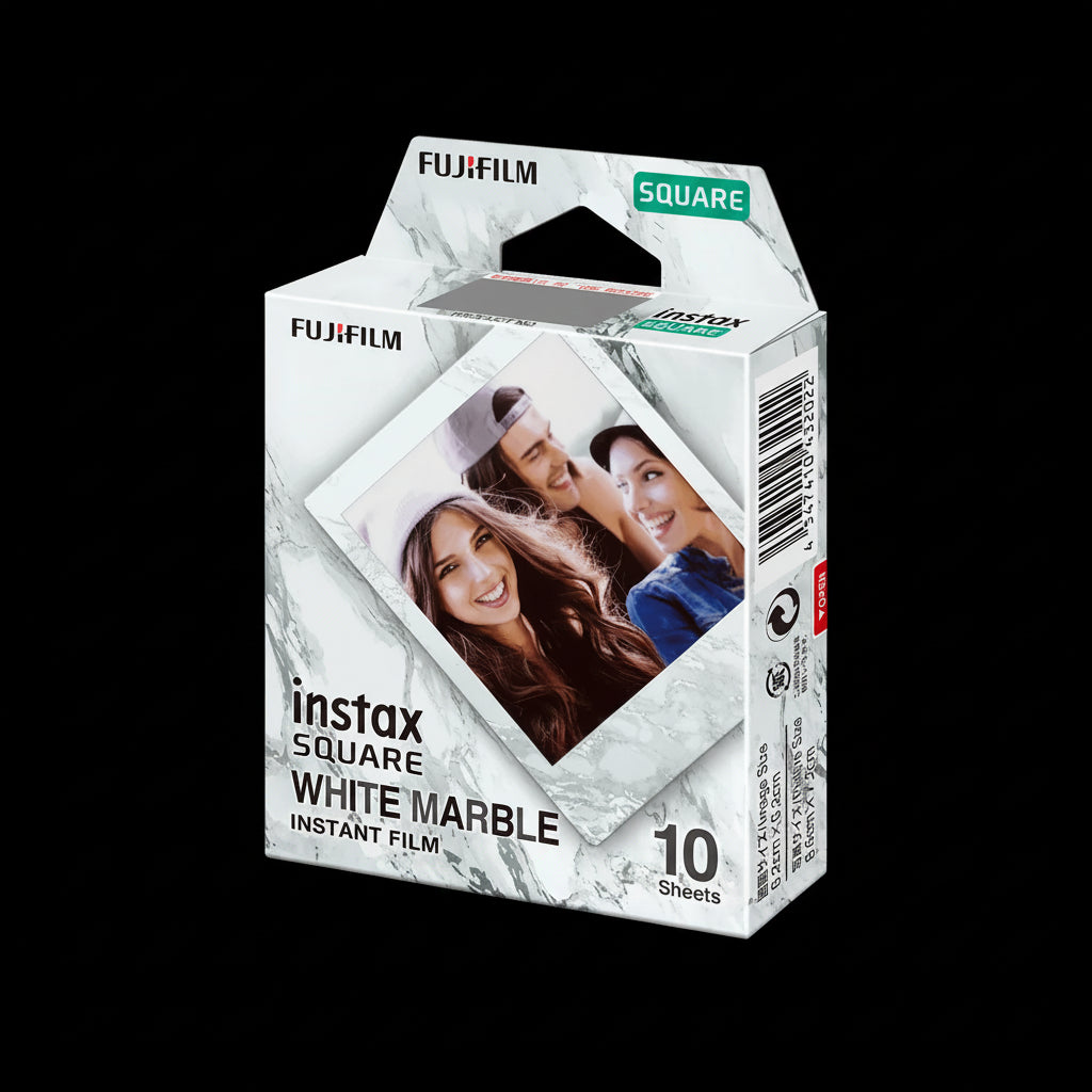 FUJIFILM   Instax   Square   Film   1PK   (   10SH   )   WHITE   MARBLE $17.00