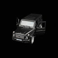 Maisto 1:38 scale black Mercedes-Benz G-Class