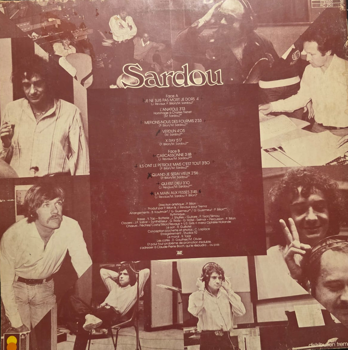 Michel Sardou vinyl Tréma